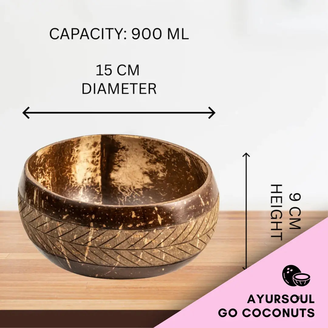 NATURES MÖNSTRAD SKÅL + BESTICK