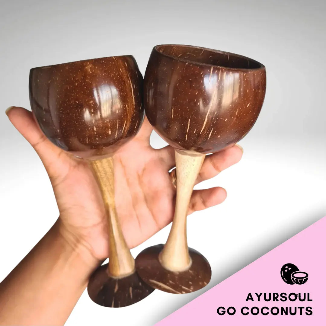 NATURES KUPOLGLAS I KOKOS