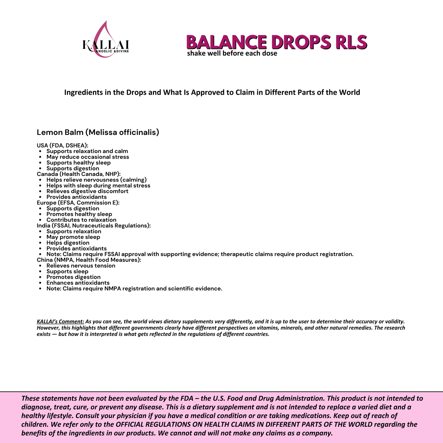 Balansprotokollet Deluxpaket