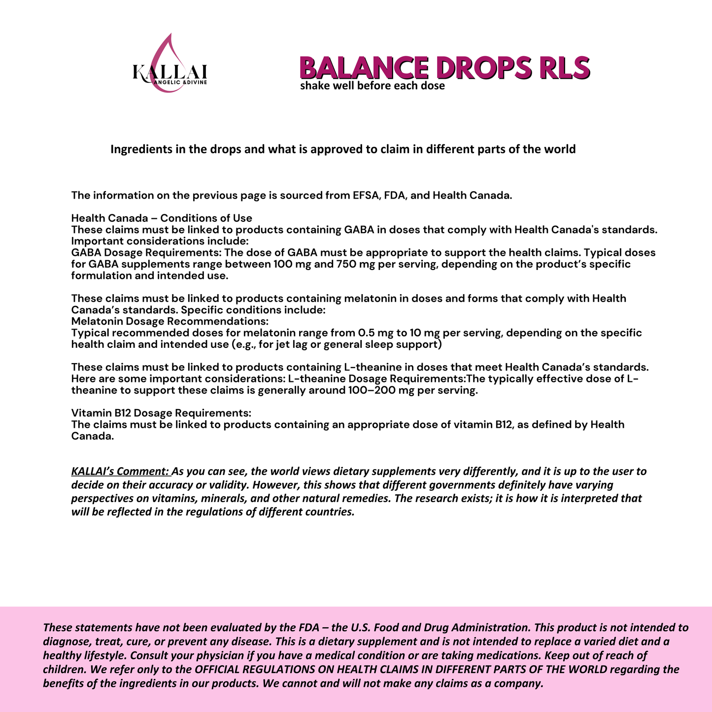 Balansprotokollet Deluxpaket