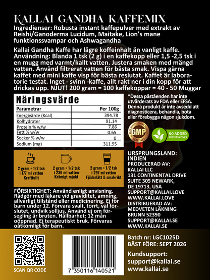 GANDHA KAFFEMIX, 100g