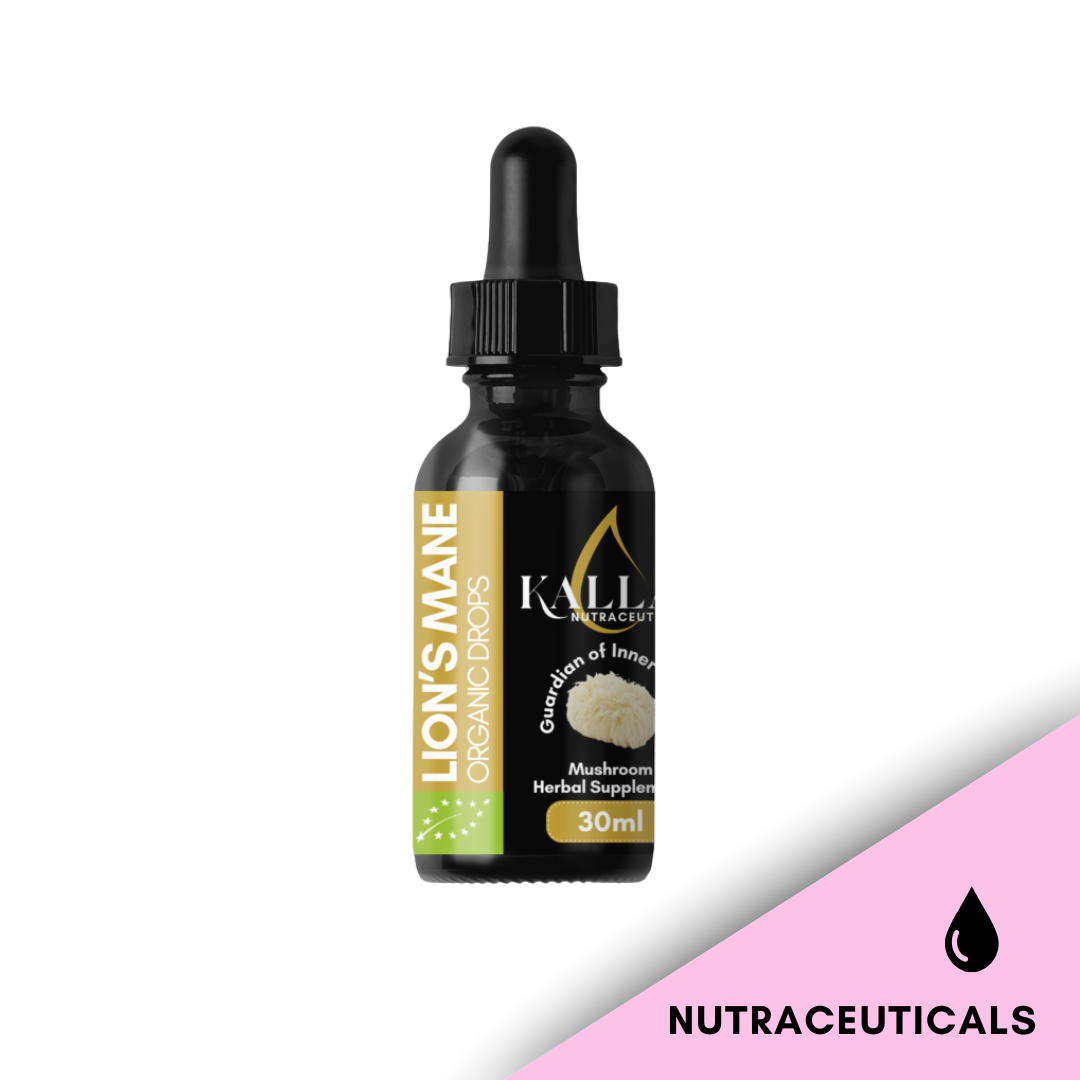 LION'S MANE EKOLOGISKA DROPPAR, 30ml (30 doser)