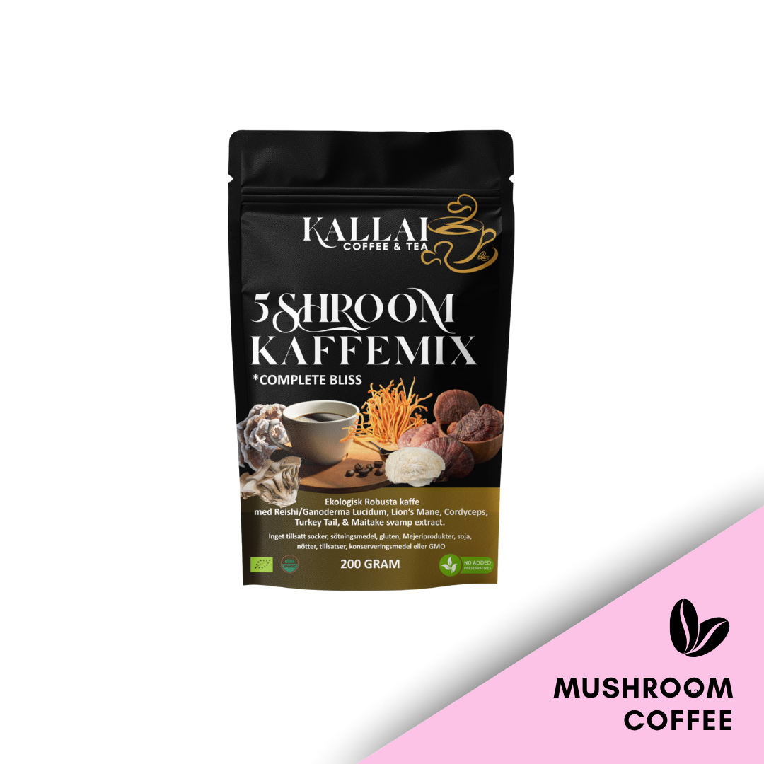 5 SHROOM KAFFEMIX, EKOLOGISK 200g