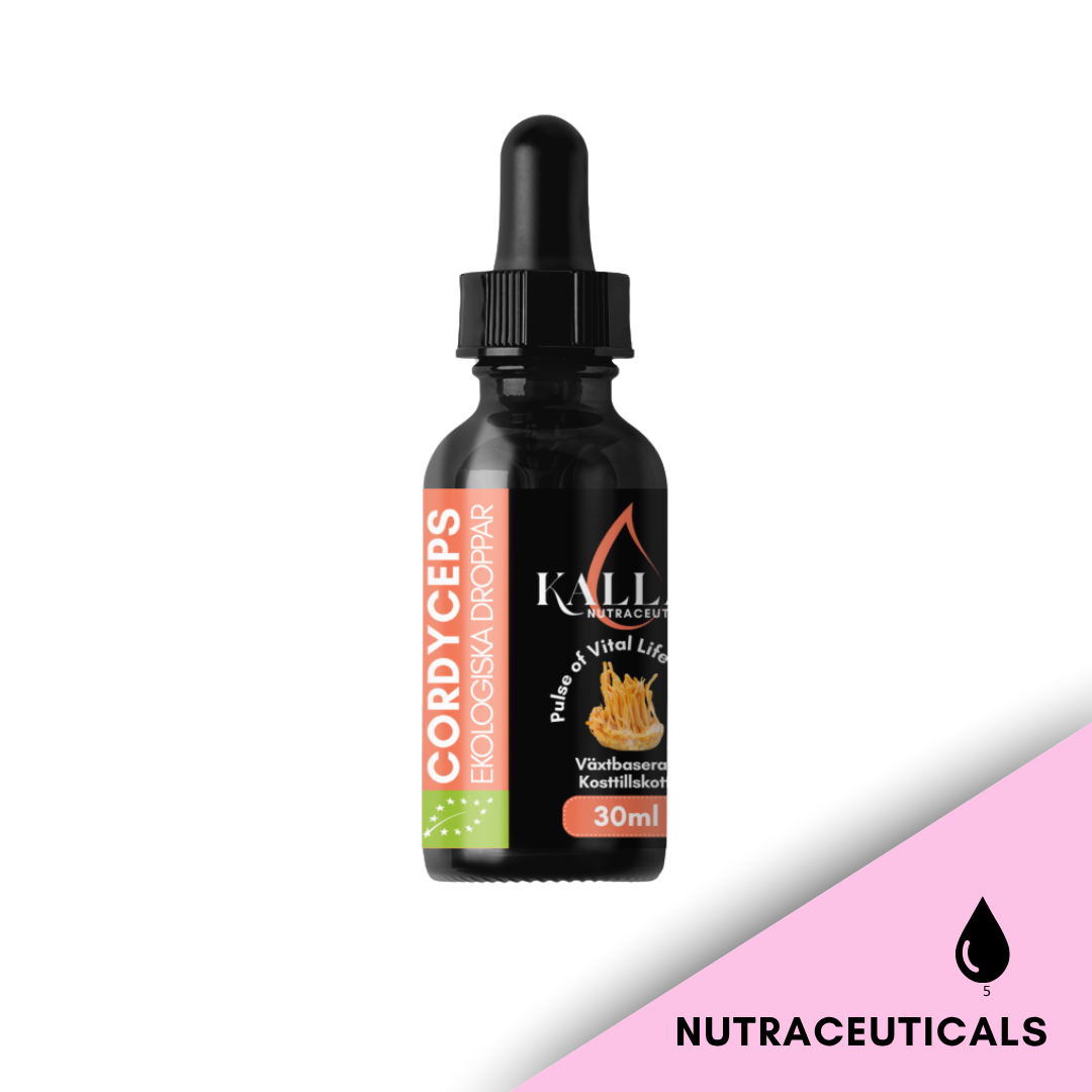 CORDYCEPS EKOLOGISKA DROPPAR, 30ml (30 doser)
