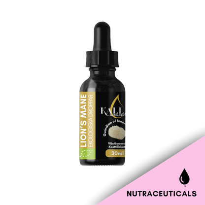 LION'S MANE EKOLOGISKA DROPPAR, 30ml (30 doser)