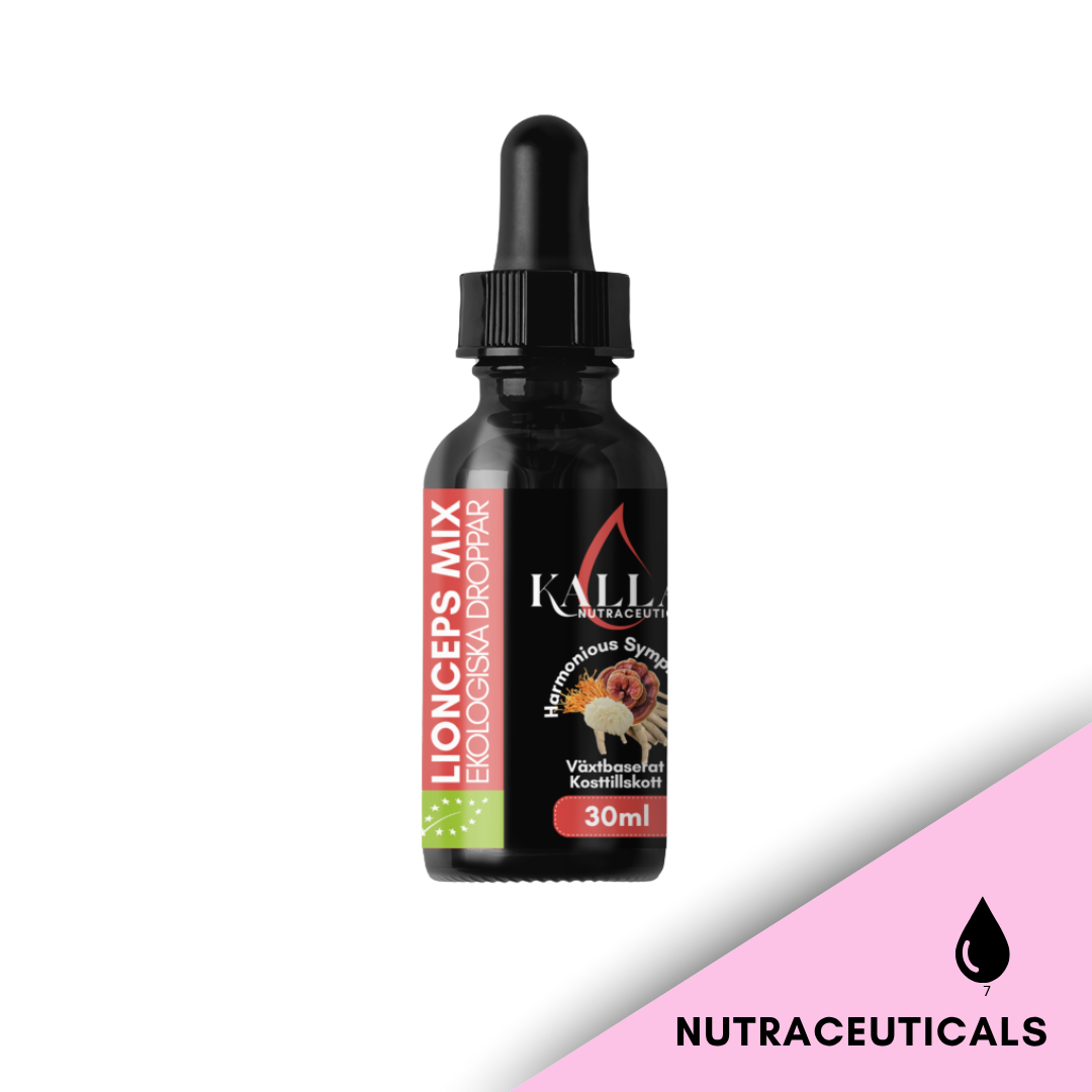 LIONCEPS MIX EKOLOGISKA DROPPAR, 30ML (30 doser)