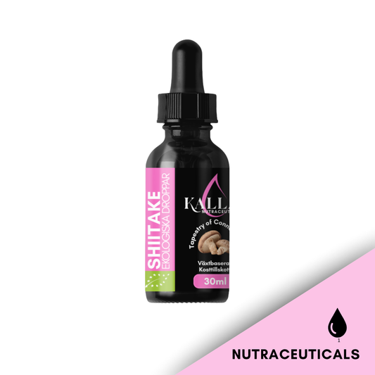 SHIITAKE EKOLOGISKA DROPPAR, 30ML (30 doser)