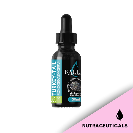 TURKEY-TAIL EKOLOGISKA DROPPAR, 30ML (30 doser)