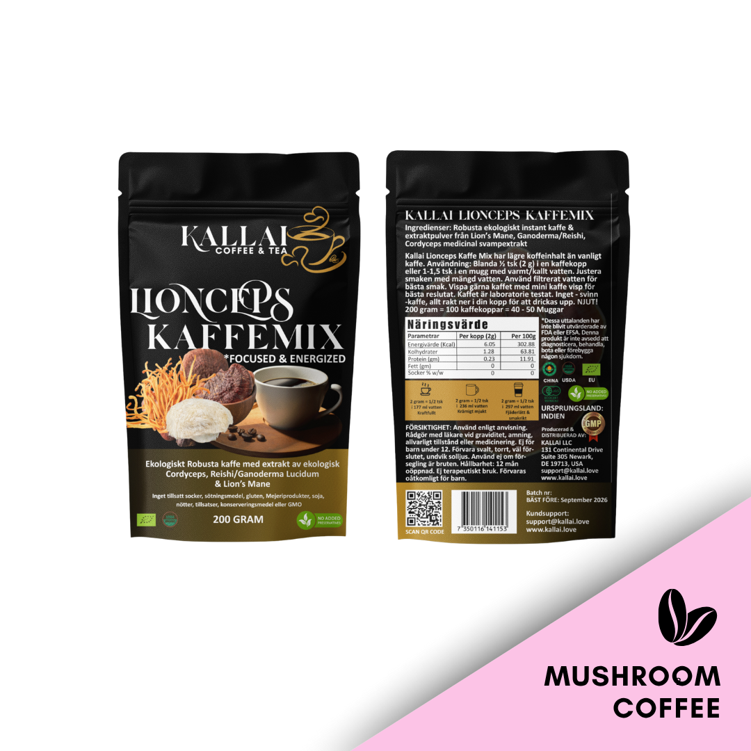 LIONCEPS KAFFEMIX EKOLOGISK 200g