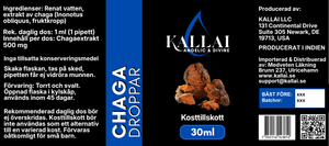 CHAGA SVAMPDROPPAR, 30ML