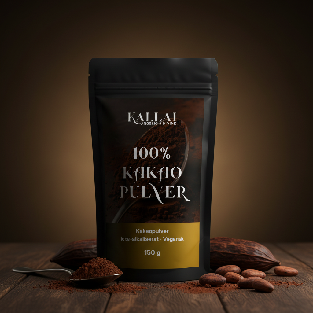 Kakaopulver mockup