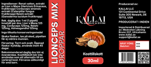 LIONCEPS SVAMPMIX, DROPPAR, 30ML